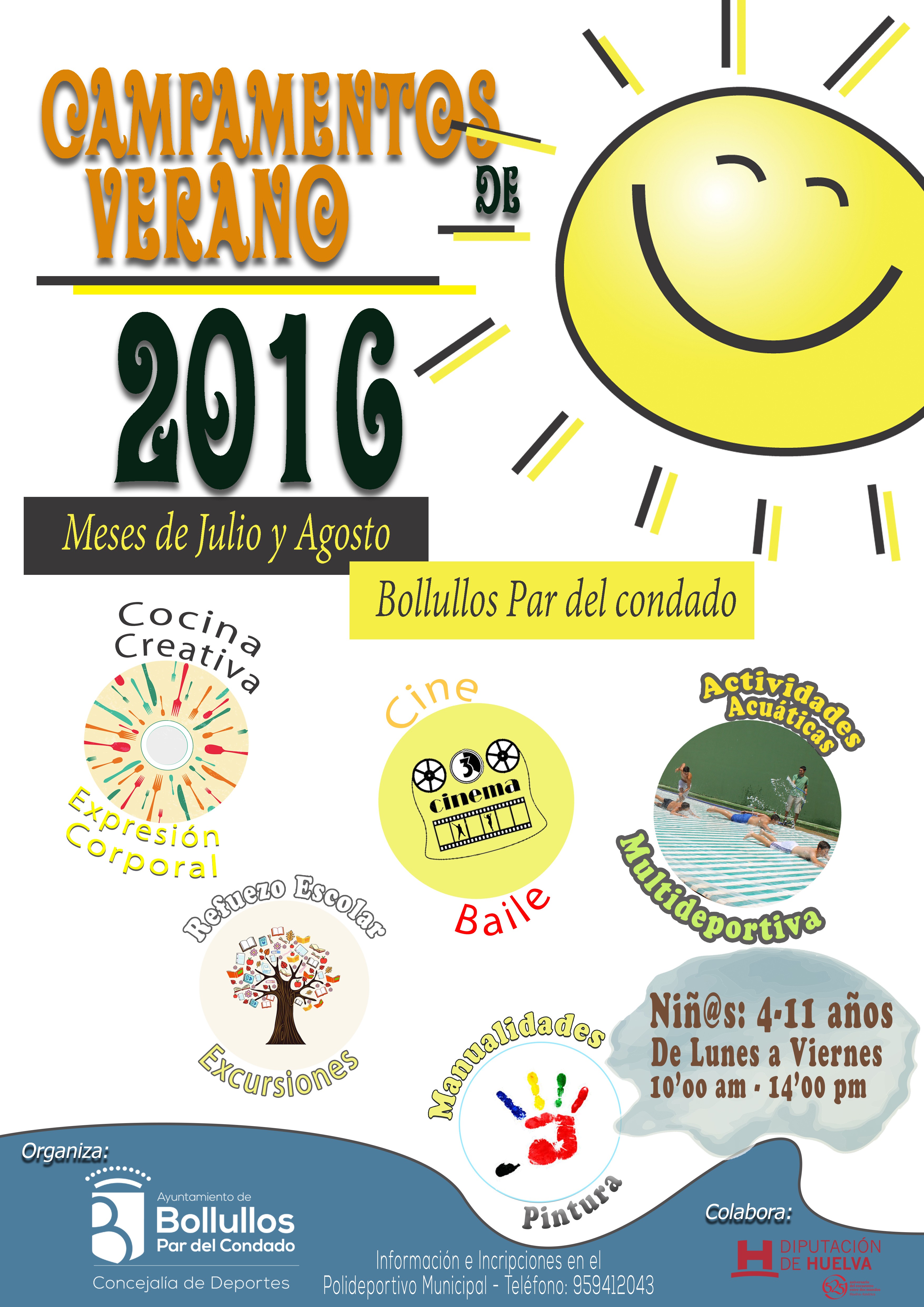 CAMPAMENTOS DE VERANO 2016