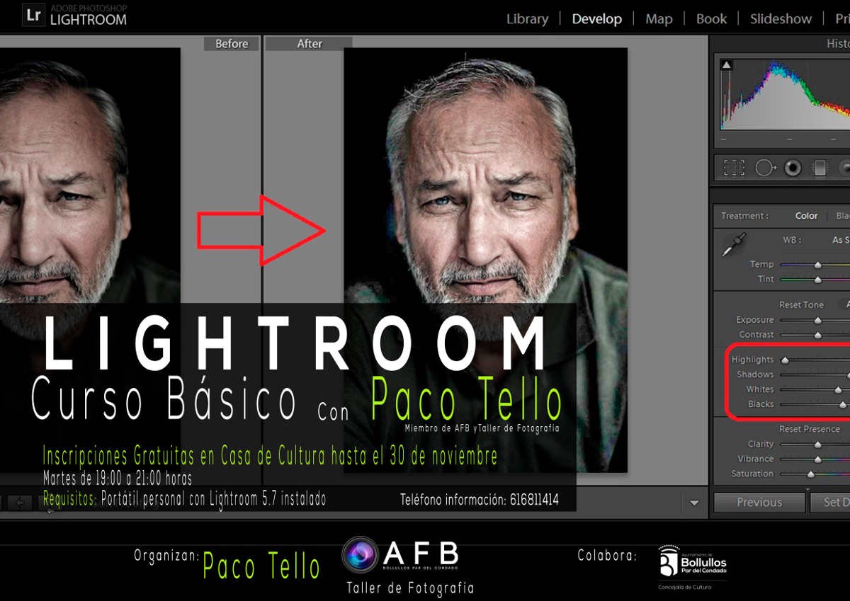 Curso Básico de Lightroom con Paco Tello
