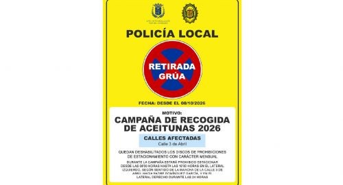 PROHIBICIONES CON MOTIVO DE LA CAMPAÑA DE ACEITUNAS 2026