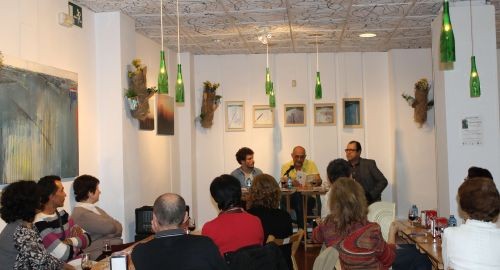 ENCUENTRO CON EL AUTOR MARIO MARIN EN BOLLULLOS PAR DEL CONDADO 