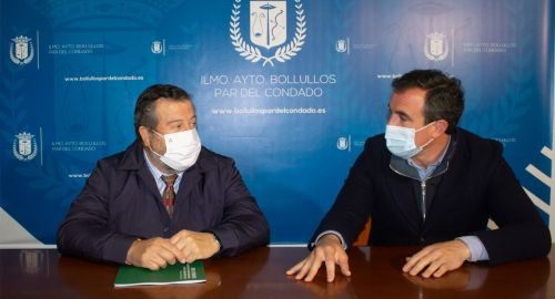 EL ALCALDE RECIBE AL DELEGADO TERRITORIAL DE REGENERACIÓN, TURISMO, JUSTICIA Y ADMINISTRACIÓN LOCAL