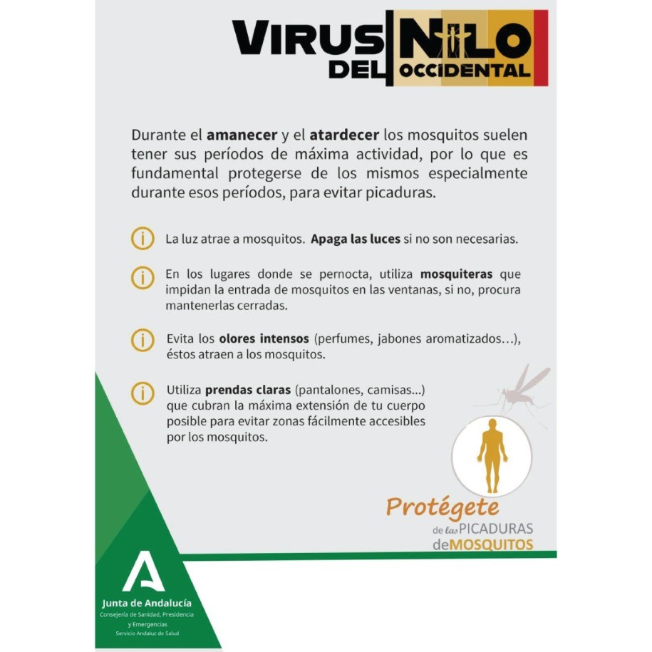 CAMPAÑA 2026 DE PREVENCIÓN FRENTE AL VIRUS DEL NILO OCCIDENTAL