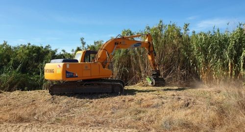 LAS OBRAS DE LIMPIEZA DEL ARROYO CERRADA MARCHAN A BUEN RITMO