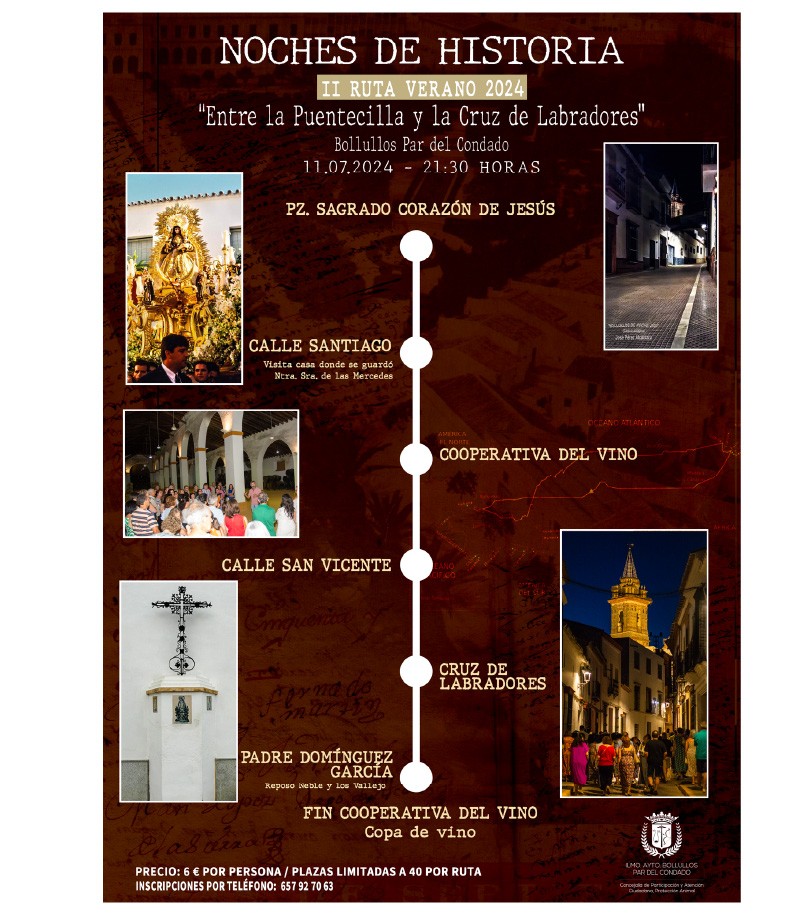 II RUTA DE VERANO “NOCHES DE HISTORIA” 2024