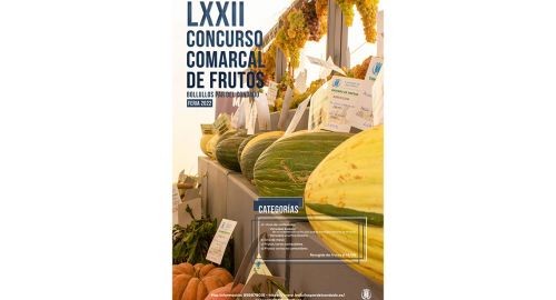 LXXII CONCURSO COMARCAL DE FRUTOS FERIA 2022