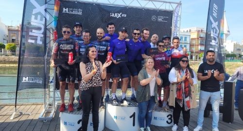 2º PUESTO DEL BICICLETAS VALDAYO-CANDRADE SEGUROS EN LA HUELVA EXTREMA 2022