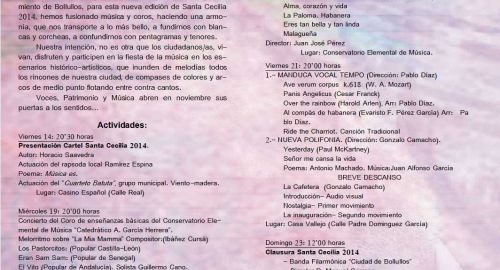 LA CONCEJALÍA DE EDUCACIÓN PRESENTA EN LA NOCHE DE HOY EL CARTEL ANUNCIADOR DE LAS ACTIVIDADES CON M