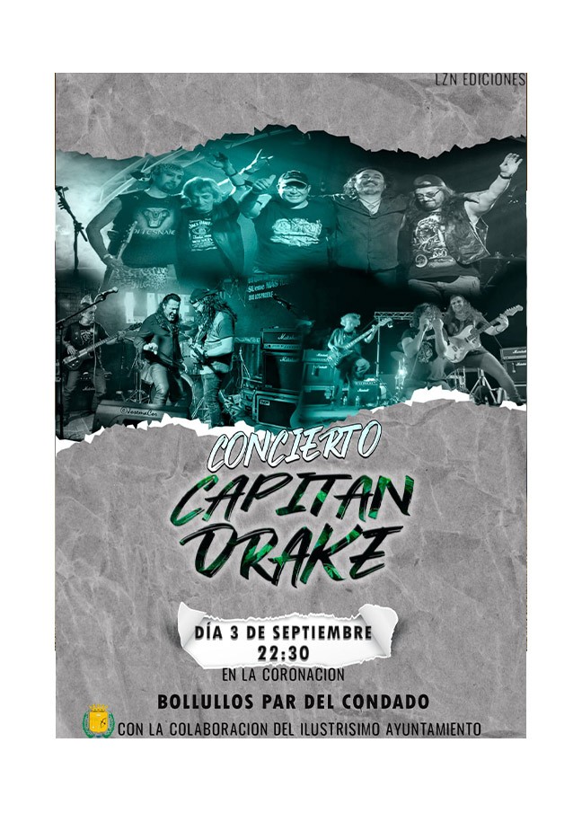 CONCIERTO DE “CAPITÁN DRAKE”