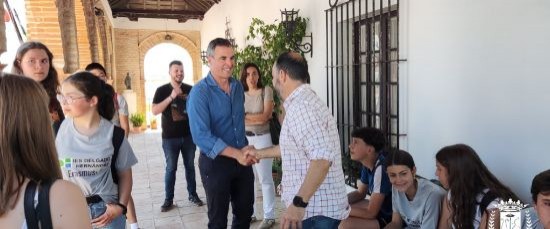 ALUMNOS ERASMUS DE ALEMANIA VISITAN BOLLULLOS DEL CONDADO