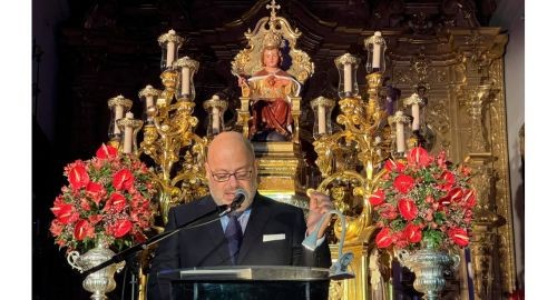 FRANCIS TEBA PREGONERO DEL CENTENARIO DE NUESTRAS HERMANAS DE CRISTO REY DE BOLLULLOS