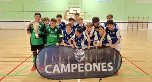 BOLLULLOS FUTSAL CADETE SE PROCLAMA CAMPEÓN DE LA COPA HUELVA