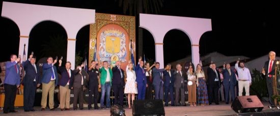 D. DIEGO VALDERAS SOSA PREGONERO EN EL ACTO DEL VINO EN BOLLULLOS