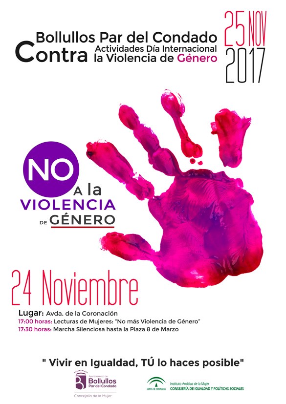 25 DE NOVIEMBRE, DÍA INTERNACIONAL CONTRA LA VIOLENCIA DE GÉNERO