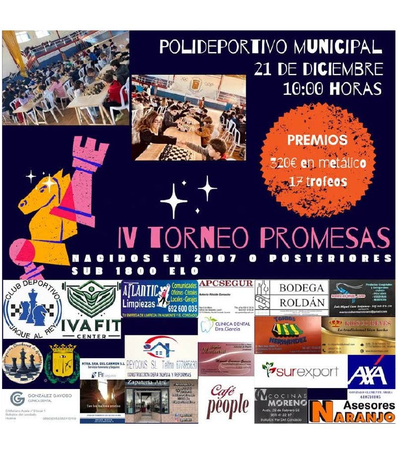IV TORNEO PROMESAS DE AJEDREZ