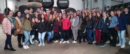 VISITAS ENOTURÍSTICAS DE ALUMNOS DE LOS IES DE LA PALMA DEL CONDADO