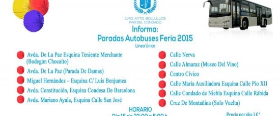 Paradas Autobuses Feria 2015