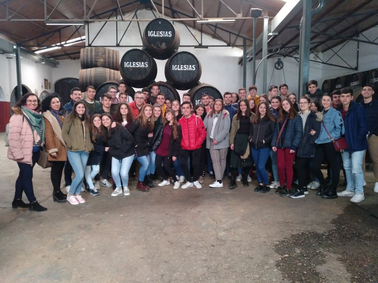 VISITAS ENOTURÍSTICAS DE ALUMNOS DE LOS IES DE LA PALMA DEL CONDADO