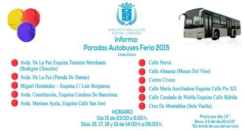 Paradas Autobuses Feria 2015