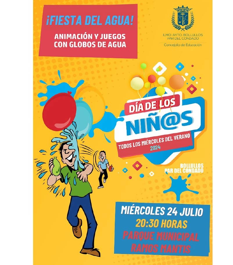 FIESTA DEL AGUA 2024 - DÍA DE LOS NIÑ@S