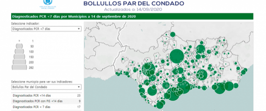 CASOS COVID-19 REGISTRADOS EN BOLLULLOS - ACTUALIZADOS