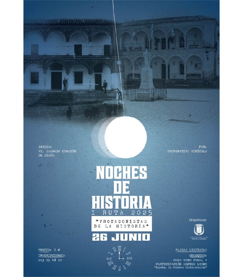 I RUTA DE PATRIMONIO "NOCHES DE HISTORIA". VERANO 2025