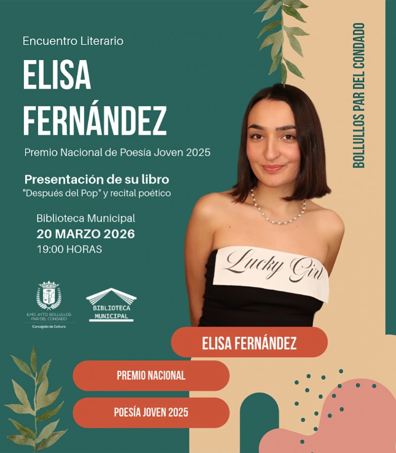 ENCUENTRO LITERARIO CON ELISA FERNÁNDEZ