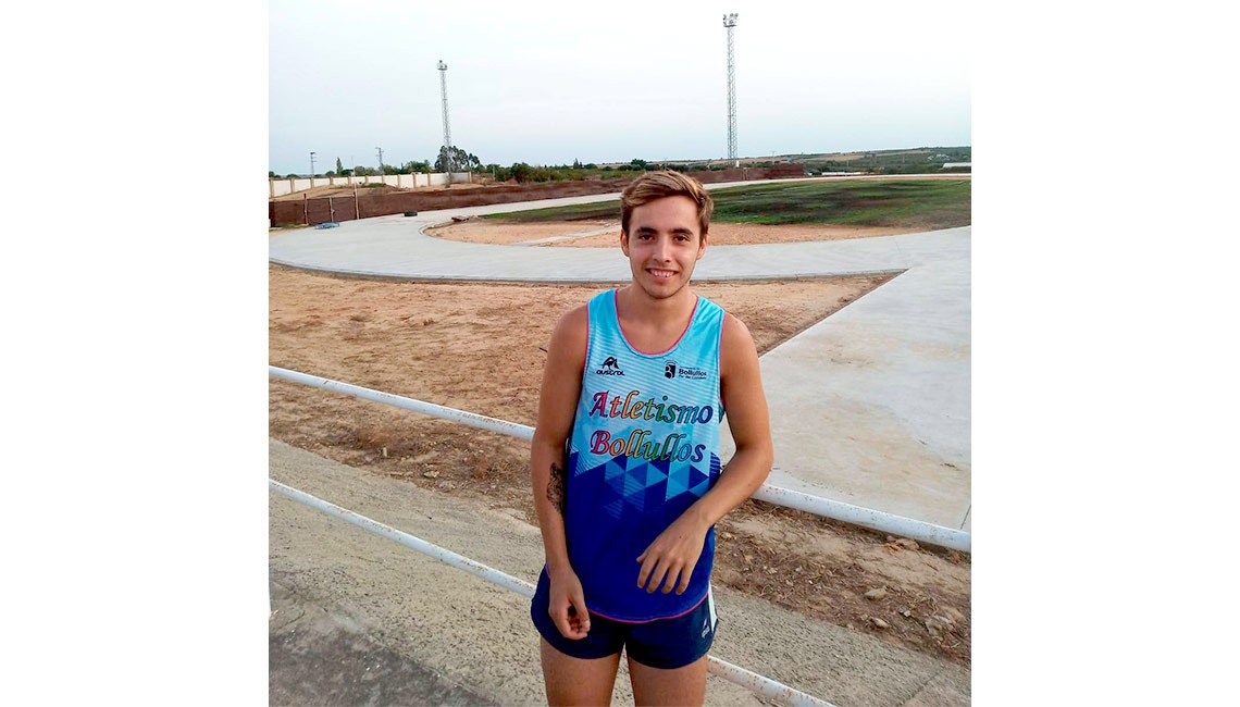 EL ATLETA BOLLULLERO DANIEL PEREIRA SE CLASIFICA PARA LOS CAMPEONATOS DE ANDALUCÍA SUB 20