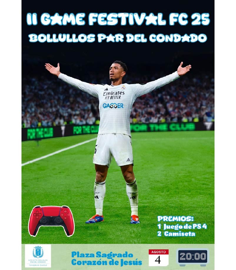 LA CONCEJALÍA DE JUVENTUD ORGANIZA EL II GAME FESTIVAL FC 25