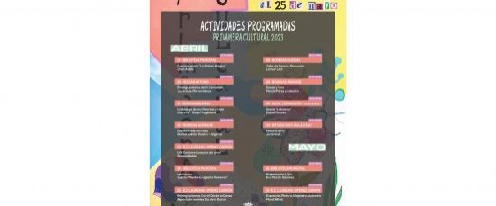 LA CONCEJALÍA DE CULTURA PRESENTA LA PRIMAVERA CULTURAL