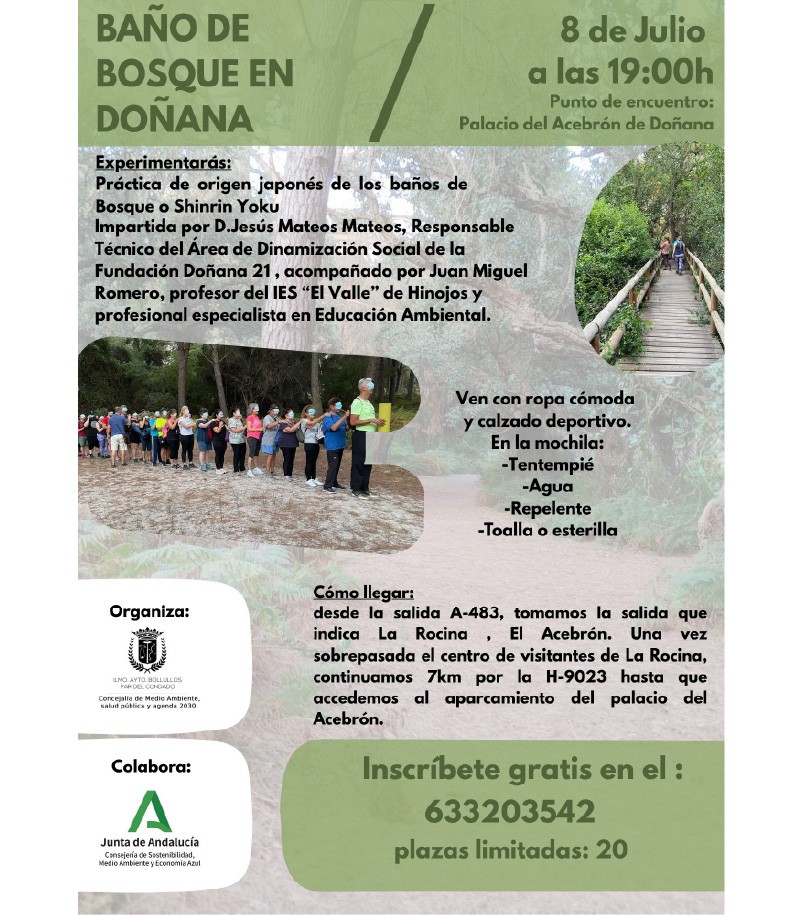 BAÑO DE BOSQUE EN DOÑANA · JULIO 2025