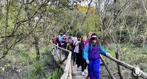 NUEVA JORNADA DE "BAÑO DE BOSQUE" EN DOÑANA