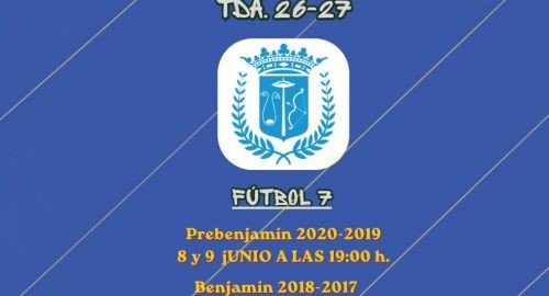 CAPTACIONES FÚTBOL 7 - TEMPORADA 2026/2027
