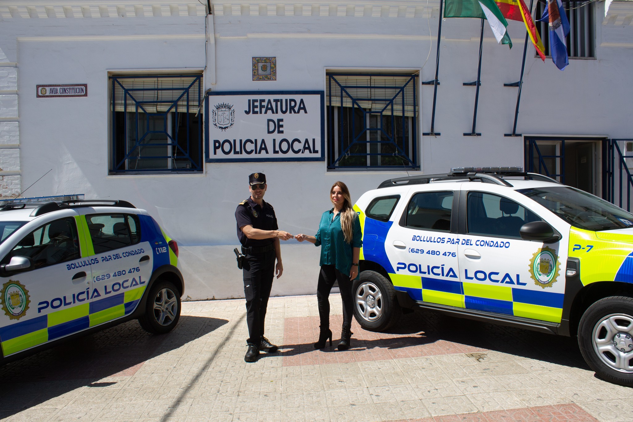 RECEPCIÓN DE VEHÍCULOS NUEVOS PARA LA POLICÍA
