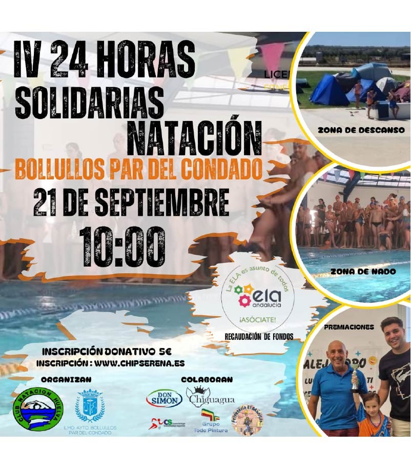 IV EDICIÓN 24 HORAS SOLIDARIAS DE NATACIÓN