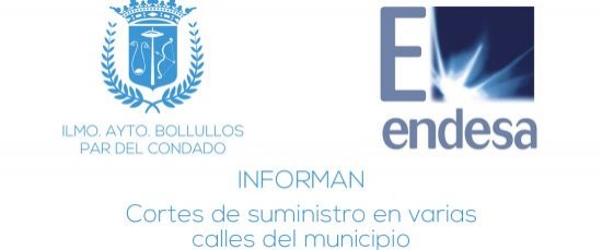 Cortes de suministro de Endesa en el Municipio