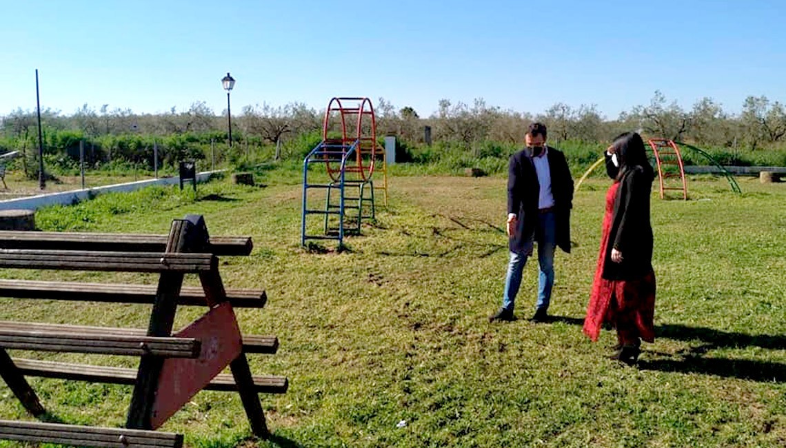 ACONDICIONAMIENTO DEL PARQUE NATURAL DE SAN SEBASTIÁN Y EL PARQUE INFANTIL TRAS EL COVID19