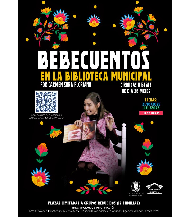 BEBECUENTOS EN LA BIBLIOTECA MUNICIPAL - POR CARMEN SARA FLORIANO
