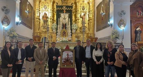 JUAN CARLOS RUIZ AUTOR DEL CARTEL DE GLORIAS 2025