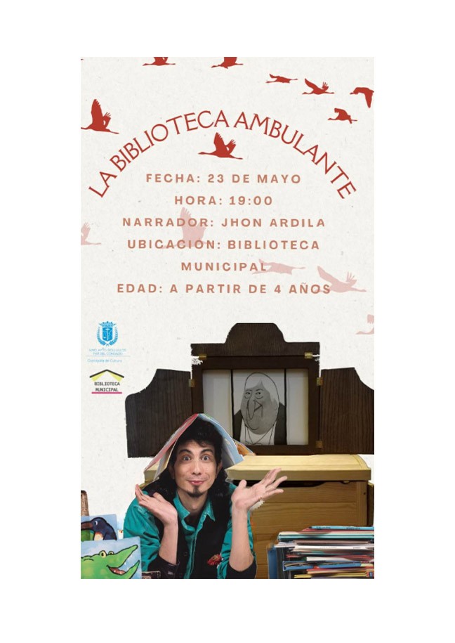 CUENTACUENTOS LA BIBLIOTECA AMBULANTE