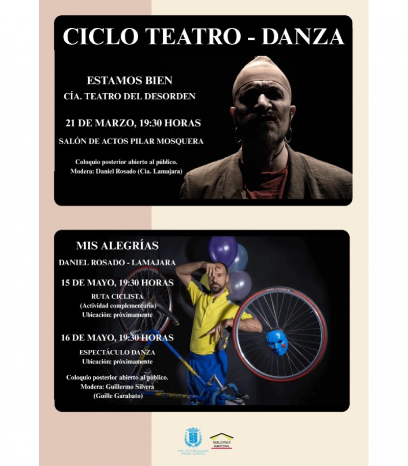 CICLO TEATRO-DANZA: DIÁLOGO ENTRE ESCENA Y MOVIMIENTO EN BOLLULLOS