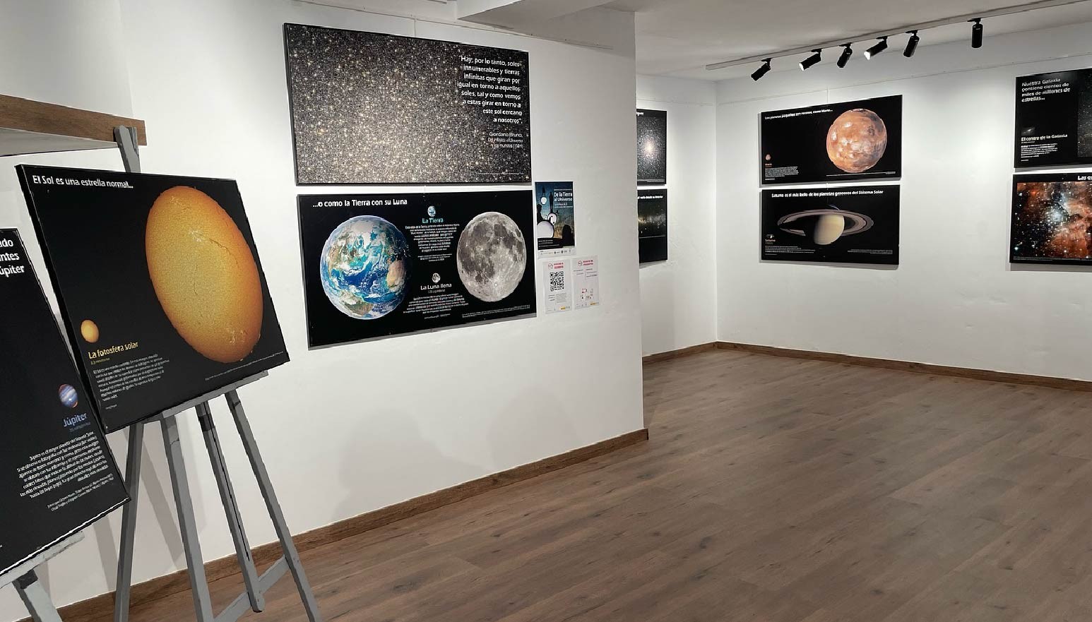 LA EXPOSICIÓN “DE LA TIERRA AL UNIVERSO” PLANTEA UN VIAJE AL ESPACIO
