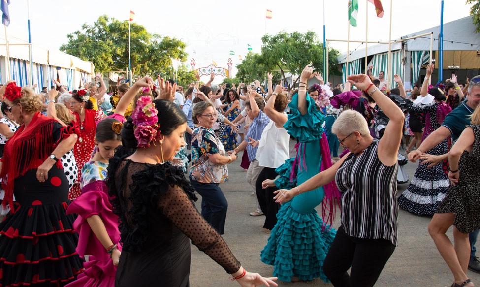 FLASHMOB POR SEVILLANAS EN EL REAL DE LA FERIA