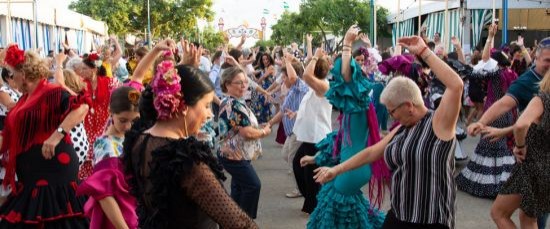 FLASHMOB POR SEVILLANAS EN EL REAL DE LA FERIA