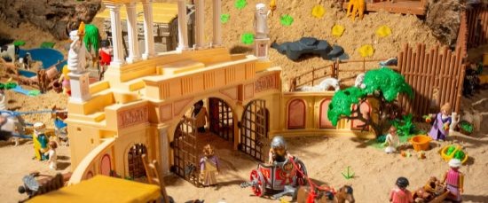 INAUGURACIÓN DEL BEBÉN PLAYMOBIL DE LA HDAD. DEL SANTO ENTIERRO