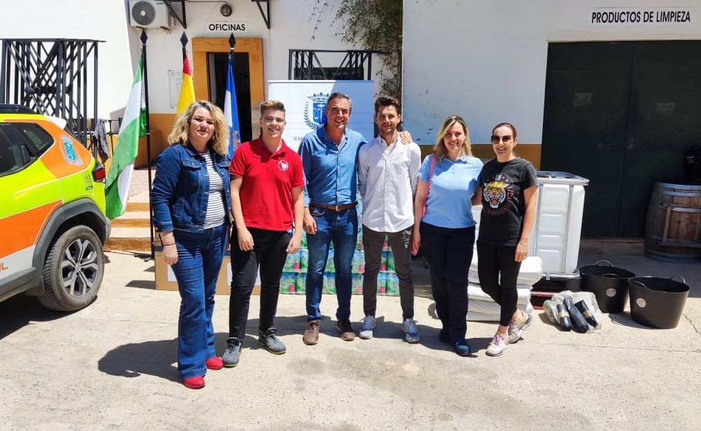 LOGÍSTICA Y MATERIALES LISTOS PARA LA HDAD. DEL ROCÍO DE BOLLULLOS