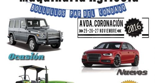 POSPUESTA LA II FERIA DEL AUTOMÓVIL EN BOLLULLOS