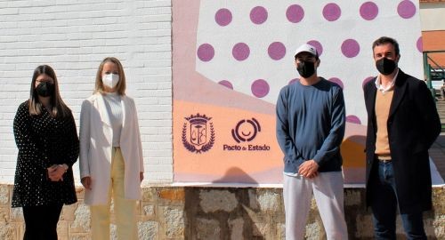 SE CIERRA LAS ACTIVIDADES DEL 8M CON LA PRESENTACIÓN DE UN MURAL SOBRE LA MUJER