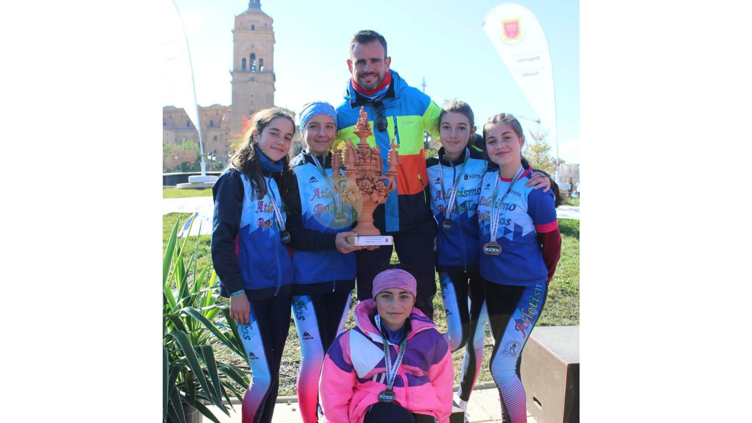 EL CLUB ATLETISMO BOLLULLOS SE PROCLAMA CAMPEÓN EN EL ANDALUZ DE MARCHA EN RUTA