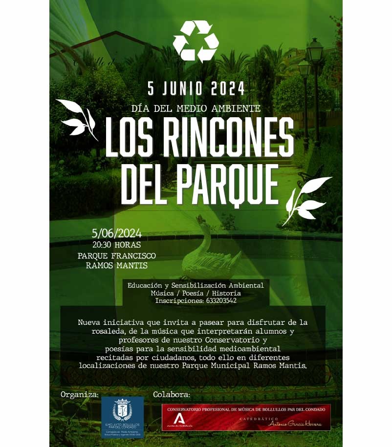 DÍA DEL MEDIO AMBIENTE: “LOS RINCONES DEL PARQUE”