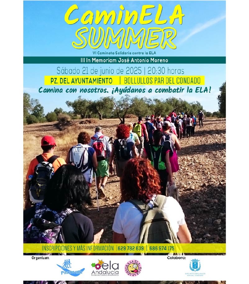 CAMIN”ELA” SUMMER 2025 – CAMINATA SOLIDARIA CONTRA LA ELA